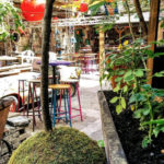 Szimpla Kert Ruin Bar Budapest Garden