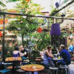 Szimpla Kert Ruin Bar Cafe by Day Budapest